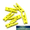 20PCS Clips Pegs Mini clips de madera de colores para clips de fotos Pinza para la ropa Decoración artesanal 25 mm x 4 mm Precio de fábrica Diseño experto Calidad Último estilo Estado original