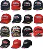 NUEVOEE.UU. Elección Trump Hat Nueva gorra de béisbol Gorra deportiva de algodón de rebote de velocidad ajustable RRB12390