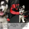 Hond kat auto veiligheid riem verstelbare leiband voertuig veiligheidsgordel magic clip huisdier levert harnas veilige hefboom tractie kraag