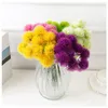 Fleurs décoratives Pissenlit à tige unique Fleurs artificielles Pissenlit Fleur en plastique Fête de mariage Centres de table 5 Style LLE11264