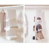 Boîtes de rangement Bacs PVC Fibre Sac à main Sac d'organisateur suspendu Couture respirante et solide pour stocker des sacs à main épaule crossbody241h