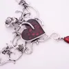 Pendant Necklaces Fashion Rose Vine Dripping Oil Red Gemstone Necklace Halloween Gothic Punk Temperament Enhancement Gift177f