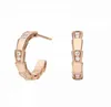 s925 ladies diamond earrings white mother-of-pearl jewelry high-quality jewelry luxury jewelry 100% AA220315