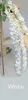 結婚式の装飾シルクフラワーガーランド造花ウィステリアヴィン籐のパーティーホームガーデンホテルの装飾