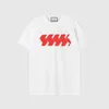 22SS Designer T-shirt för män för kvinnor T-shirts tillverkade i Italien Mode kortärmade bokstäver Tryckta T-shirt Kläder Herr Designerkläder 4 färger