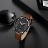 Wristwatches Montre Homme 2022 YOLAKO Top Classic Men Watch Military Sport Date Leather Quartz Relogio Masculino