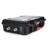 Vattentät 24V 100AH ​​LIFEPO4 LITIUM Batteripaket med BMS för golfvagn Solar Panel Ups Autocaravans RV Campers+10A -laddare