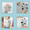 T-Shirts Tops T-Shirts Babykleidung Baby, Umstandskinder Kinder Jungen Koreanische Version Sternmuster Kurzarm-Baumwoll-T-Shirt 2-7Y Drop De