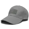 Solid färg baseball hatt toppad cap unisex amerikanska flaggan boll kepsar klassiska utomhus sol hattar resa mode party huvudbonar wmq1215