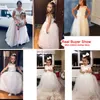 2021 Dziewczyna Dress Dress Elegancka Biała Druhna Princess Dress Kids Sukienki Dla Dziewczyn Ubrania Dzieci Suknia Ślubna 10 12 lat Q0716