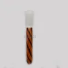 Dhl olika storlekar glas rökning downtem pipes bong ner stam 14mm 18mm 18-14mm tillbehör till bägare bongs pipe dab oljeplatta hookahs