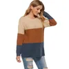 Winter Korean Style Ins Fashion Stripe Loose Wear Lazy Wind Knitted Bottoming Sweater Pullover Jumper Pull Femme 11755 210521