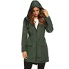 Long Rainplockrabling Rofroof Lood Ladies Thin Right Rain Coat Bonchos lextles chubasqueros mujer capa de chuva