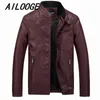 Men's Fur & Faux 2021 Arrive Leather Jacket Men PU Motorcycle Plus Size Formal Casual Slim Fit Biker Jackets Man