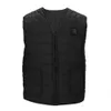 Gilet chauffant décontracté automne hiver chauffage intelligent hommes USB électrique femmes unisexe veste vêtements thermiques extérieur maintien au chaud