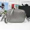 핸드백 여성 Luxurys 디자이너 가방 2021 6 색 캐주얼 여행 술 작은 사각형 가방 PU 소재 패션 어깨 가방 지갑 1911 #23*1