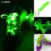 Nouveauté LED Lumière Éclairage Multicolore Charme Danse Courir Sports En Plein Air Club S'allume Clignotant Lacet Cool Party Cordes De Chaussures Lumineuses