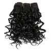 synthetic curl weave