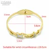 Fysara Brand Shell Jewelry Lover Butterfly Bracelets & Bangles for Women Rose Gold Color Charms Bracelet Lover Wedding Party Q0717