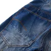 Vintage Hommes Vêtements Grande Taille Hommes Jeans Bleu Mode À La Mode Hommes Jeans Pantalon Casual Designer Marque Cowboy Denim Pantalon Mâle 210518