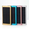 20000mAh Solar Pover Bank för Xiaomi iPhone LG Telefon Power Banks Laddare Batteri Portable Mobile PowerBank