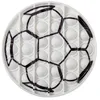 Pop Stress Bubbles Silicone Toys Pioneer Toy Push Bubble Color Printing Baseball Football Desktop Children Puzzle Circular Sensory Ba6441287