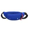 Unisex Fanny Pack High Quality Chest Bag Three Zippers Casual Functional Purse Contrast Color Waist Package for Men & Women Belt