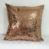 Kudde/prydnadskudde Örngott Enfärgad Glitter Silver Paljett Bling Kaffefodral Cafe Heminredning För Soffa Bil Kuddfodral 45x45cm