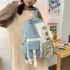 Zaino stile Bagdiehe donna scuola in nylon impermeabile per ragazza adolescente borsa per libri Mochila 220723