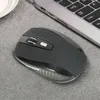 2.4GHz USB Optical Wireless Mouse USB-mottagare Möss Smart Sömn Energibesparing för dator Tablet PC Laptop Skrivbord med vit Batteri Batteriladdning