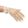 Style élégant dentelle évider gants femmes noir rouge blanc court mariée mariage fête accessoires gants 2022 nouveau