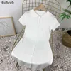 Été femmes mince tricoté Mini Robe couleur bonbon crayon moulante pull robes élégant décontracté Robe Vestidos 210519