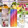 US CA LAGER STRAIGHT 20oz Wasserflaschen Sublimation DIY Tumbler für Geburtstagsgeschenke Kostenlose Strohhalm- und Deckel-Kaffeetassen