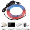 Strips USB Powered 5V Flexible COB Strip With Dimmer 1m 2m 3m Soft LED Tape Light Bar 3000K 4000K 6000K Red Blue Green Color Decor Bulb