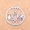 13st Antik Silver Bronze Plated Death Libra Charms Pendant DIY Halsband Armband Bangle Fynd 46 * 42mm