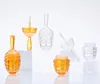 Nid d'abeille brillant à lèvres tube 5.5 ml bouteille vide transparent ambre en plastique bricolage conteneur mini outil cosmétique