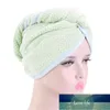 Bonnets de douche Femmes Séchage instantané des cheveux Serviette Épaissie Coral Fleece Absorbant Cap Hat Turban Head Wrap Accessoires de bain Prix usine design expert Qualité