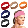 23 Farben Mode Sport Stirnband Breite elastische Yoga Haarbänder Laufen Fitness Kopfbedeckung Frauen Turban Kopf Warp Haarband Schweißband VTM HP2010