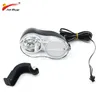 Luzes de bicicleta Bicycle Fartlight 36V 48V LED Ciclismo Lâmpada de luz frontal Tocha elétrica à prova d'água