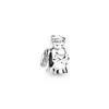 Memnon Jewelry 925 Sterling Silver Angel of Love Charm Gingerbread House Charms Boneco de neve e chapéu Bead Santa Christmas Carousel Beads Fit Style Pulseiras Diy7663824