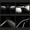 Aluminium gepolariseerde mannen zonnebril spiegel vierkante zonnebril merk mannelijke vrouwen rijden UV400 eyewear tinten