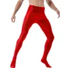 Pantaloni da uomo uomo guaina alla guaina collant lucide baet danza yoga leggings addestramento di fitness allenamento sport pantaloni 2539810