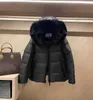 Mode femmes vêtements d'extérieur col de fourrure à capuche vers le bas manteau designer parkas femmes hiver chaud veste haute qualité vestes haut