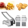 Edelstahl Kartoffelschneider Küchenzubehör Gemüseschneider Haushaltsgurkenschneidemaschine Karottenschnitt Küchenwerkzeuge 210319