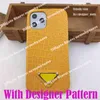 P Caixa de telefone de designer para iPhone 12 Pro máximo 11 xr xs 7 8plus Crocodilo Skin Textura PU Couro celular Cover56071414741175
