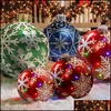 Décorations De Noël Fournitures De Fête De Fête Maison Boules De Jardin Arbre Cadeau De Noël Décor Pour L'extérieur Pvc Jouets Gonflables Wholea52 Drop Delivery