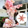 Party Decoration 12 Exploding Star Balloons Birthday Ceremony Opening Wedding Drop Of Water Cone Sheet294a