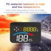 M16 Affichage tête haute Jauge GPS de voiture Compteur de vitesse numérique Projecteur de vitesse de pare-brise Boussole Tension KM / h MPH pour toutes les voitures Ventes chaudes