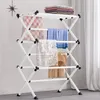 collapsible laundry drying rack