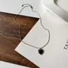Modern jóias coração pingente colares 2021 novo design vintage temperamento cadeia colar para mulheres presentes